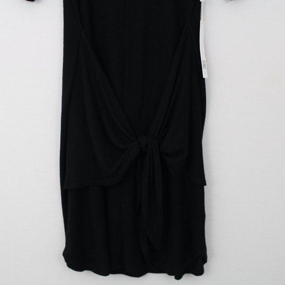 Caslon Black Dress w/ Ruched Tie Dress - Picture 3 of 15